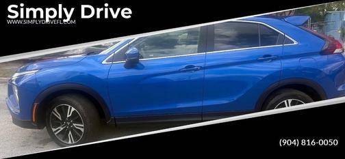 Lightning Blue Metallic 2023 Mitsubishi Eclipse Cross SE