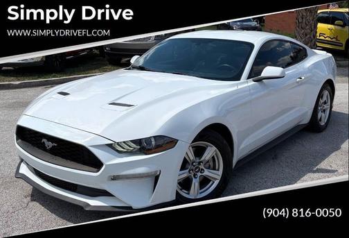 Oxford White 2019 Ford Mustang EcoBoost