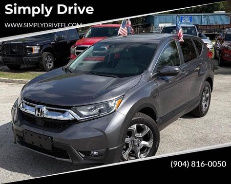 Modern Steel Metallic 2019 Honda CR-V EX-L