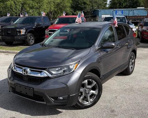 Modern Steel Metallic 2019 Honda CR-V EX-L