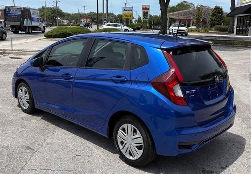 Aegean Blue Metallic 2019 Honda Fit LX