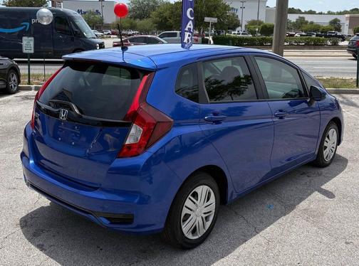 Aegean Blue Metallic 2019 Honda Fit LX