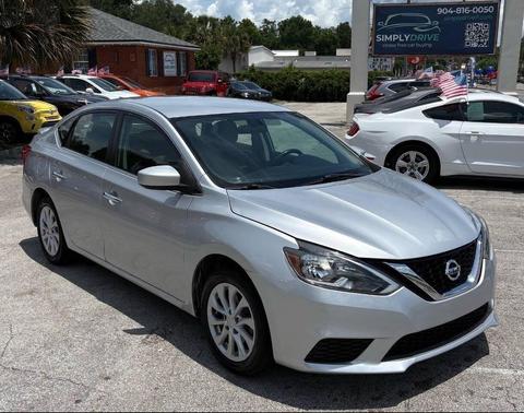 Brilliant Silver Metallic 2019 Nissan Sentra SV