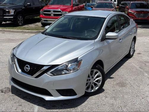 Brilliant Silver Metallic 2019 Nissan Sentra SV
