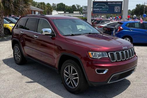 Velvet Red Pearlcoat 2020 Jeep Grand Cherokee Limited