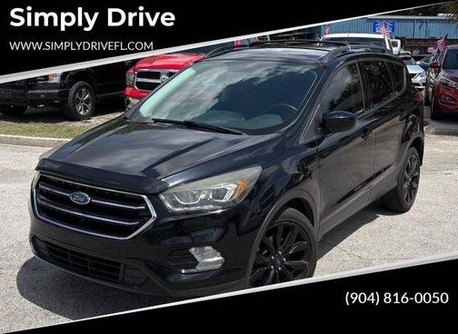 Shadow Black 2017 Ford Escape SE