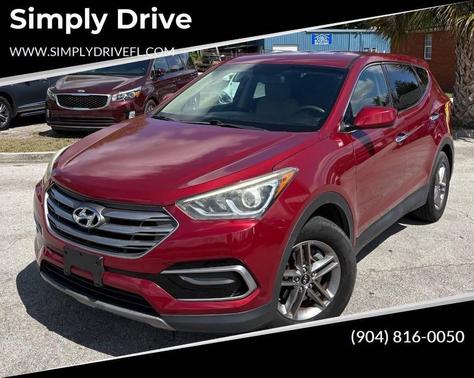 Serrano Red 2017 Hyundai Santa Fe Sport 2.4L