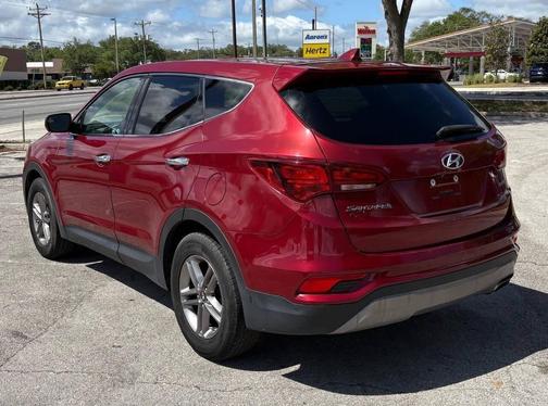 Serrano Red 2017 Hyundai Santa Fe Sport 2.4L