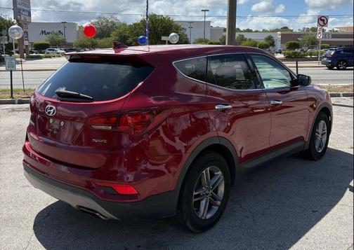 Serrano Red 2017 Hyundai Santa Fe Sport 2.4L