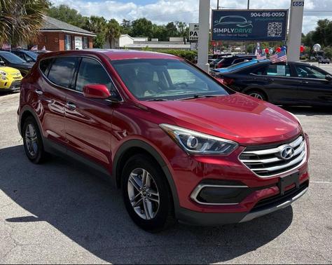Serrano Red 2017 Hyundai Santa Fe Sport 2.4L