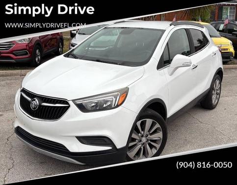 Summit White 2018 Buick Encore Preferred