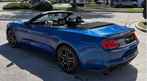 Kona Blue 2018 Ford Mustang EcoBoost Premium