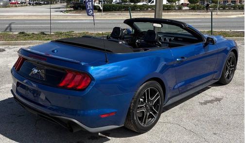 Kona Blue 2018 Ford Mustang EcoBoost Premium