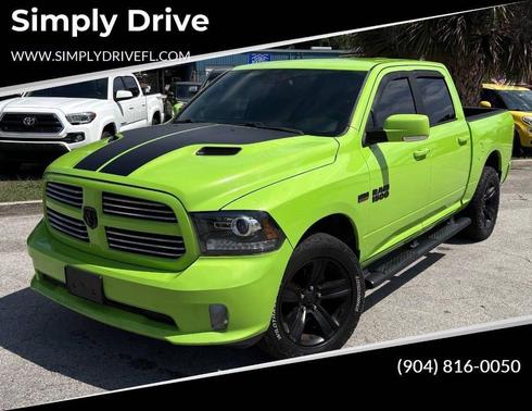 Sublime Metallic Clearcoat 2017 RAM 1500 Sport