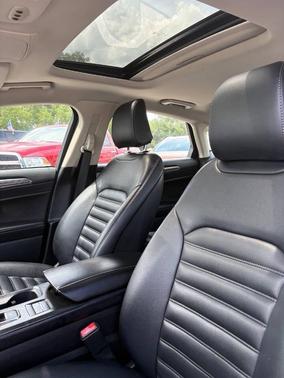 Blue 2020 Ford Fusion SEL
