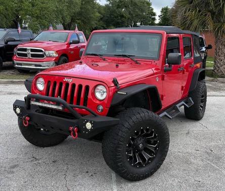 Firecracker Red Clearcoat 2017 Jeep Wrangler Unlimited Sport
