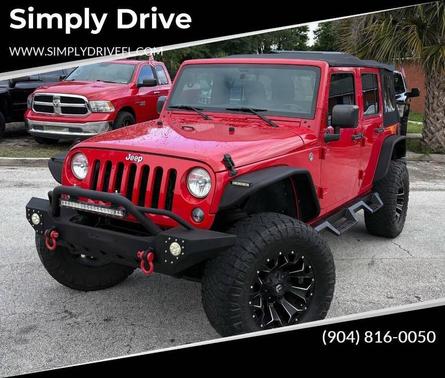 Firecracker Red Clearcoat 2017 Jeep Wrangler Unlimited Sport