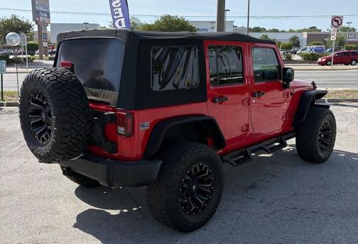 Firecracker Red Clearcoat 2017 Jeep Wrangler Unlimited Sport
