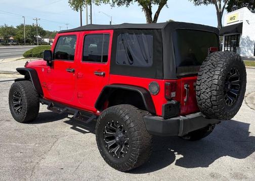 Firecracker Red Clearcoat 2017 Jeep Wrangler Unlimited Sport
