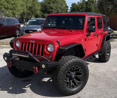 Firecracker Red Clearcoat 2017 Jeep Wrangler Unlimited Sport