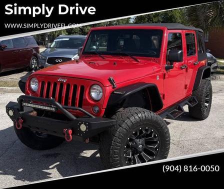 Firecracker Red Clearcoat 2017 Jeep Wrangler Unlimited Sport