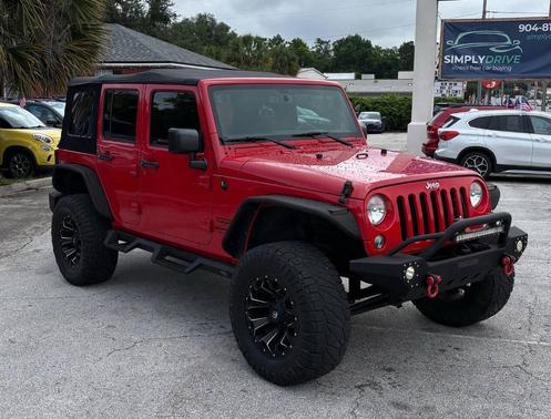 Firecracker Red Clearcoat 2017 Jeep Wrangler Unlimited Sport