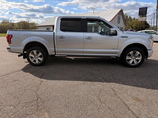 Silver 2015 Ford F-150 Platinum
