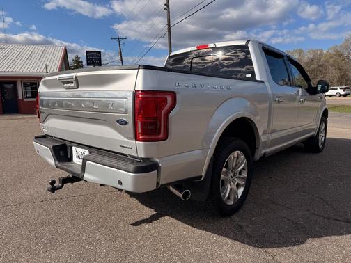 Silver 2015 Ford F-150 Platinum