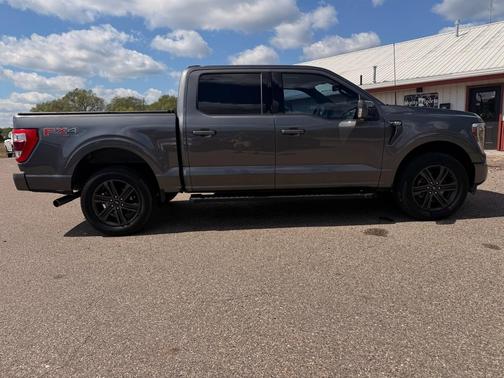 Gray 2022 Ford F-150 Lariat