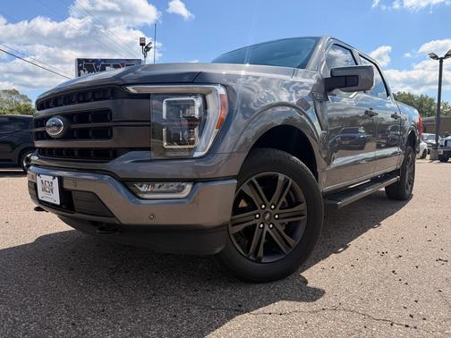 Gray 2022 Ford F-150 Lariat