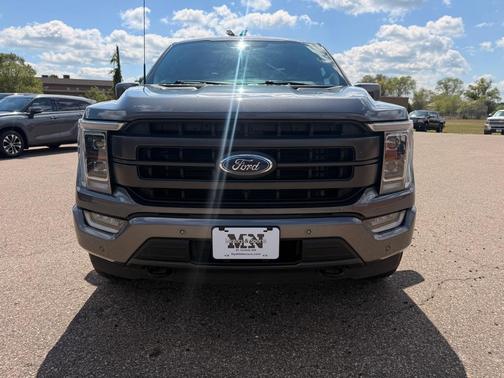 Gray 2022 Ford F-150 Lariat