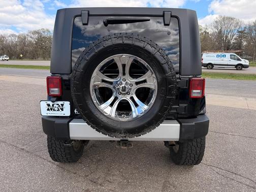 Black 2010 Jeep Wrangler Unlimited Sahara