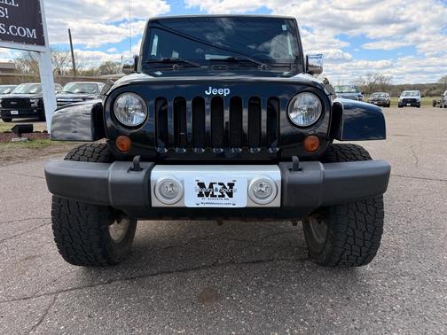 Black 2010 Jeep Wrangler Unlimited Sahara