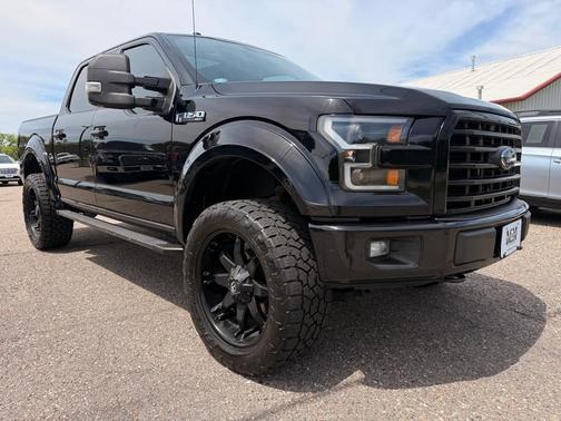 Black 2016 Ford F-150 XLT