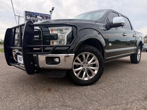 Green 2016 Ford F-150 King Ranch