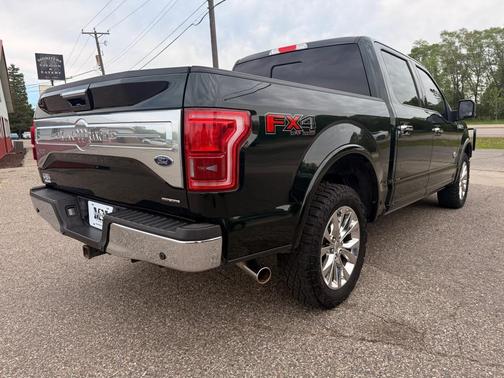 Green 2016 Ford F-150 King Ranch
