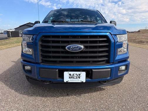 Blue 2017 Ford F-150 XLT
