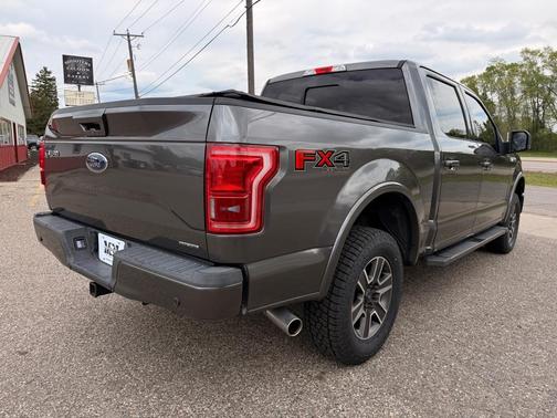 Gray 2015 Ford F-150 Lariat