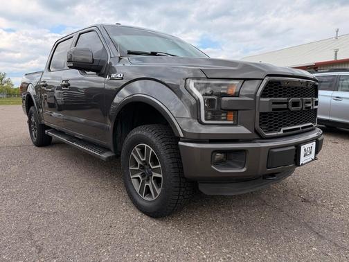 Gray 2015 Ford F-150 Lariat