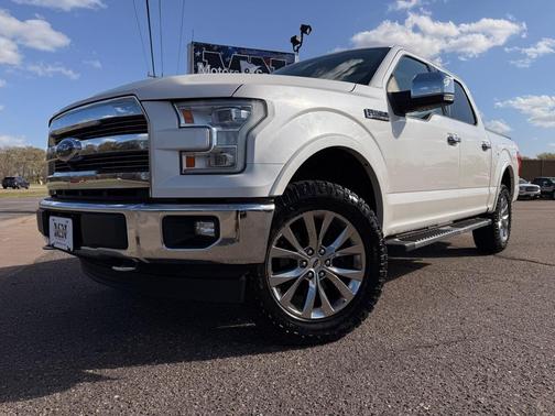 White 2017 Ford F-150 Lariat