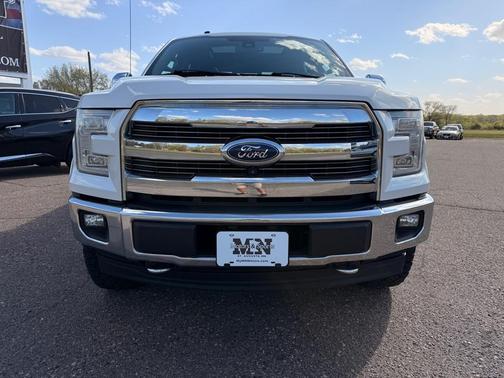 White 2017 Ford F-150 Lariat