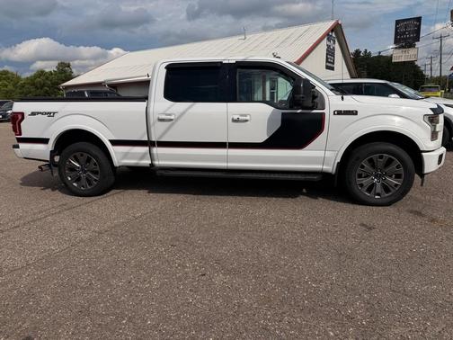 White 2017 Ford F-150 Lariat