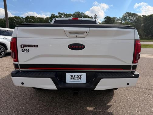 White 2017 Ford F-150 Lariat