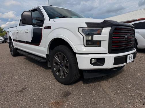 White 2017 Ford F-150 Lariat