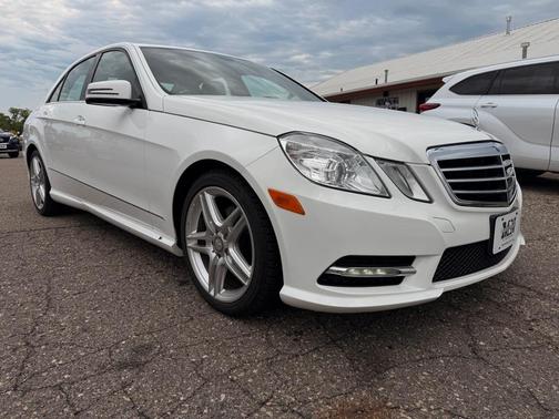 White 2013 Mercedes-Benz E-Class E 350 4MATIC