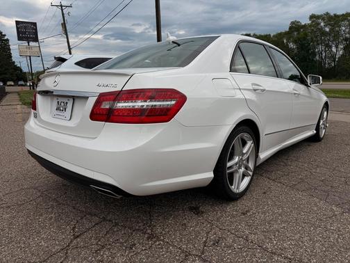 White 2013 Mercedes-Benz E-Class E 350 4MATIC