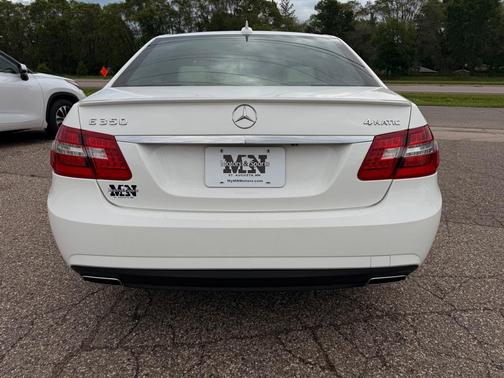 White 2013 Mercedes-Benz E-Class E 350 4MATIC