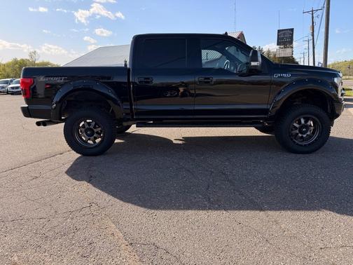 Black 2018 Ford F-150 Lariat