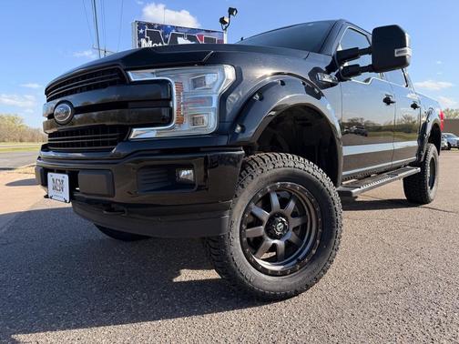Black 2018 Ford F-150 Lariat