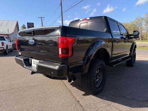 Black 2018 Ford F-150 Lariat